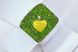 Pendant "Heart" with immortelle