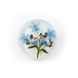 Brooch with forget-me-nots