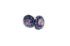 Earrings with iberis flowers