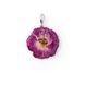 Pendant with violet rose