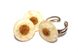 Earrings with chamomile
