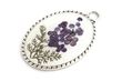 Pendant with iberis flowers. Ajour Collection