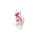 Кошка-брошка з квітами для квітучого настрою у Новому році