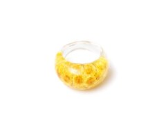 Big ring with immortelle